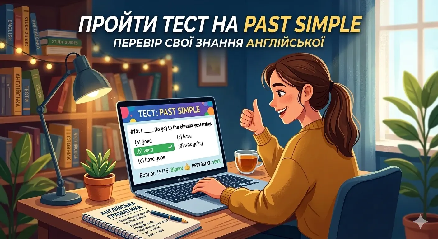 Past Simple: Твій тест-драйв у минуле