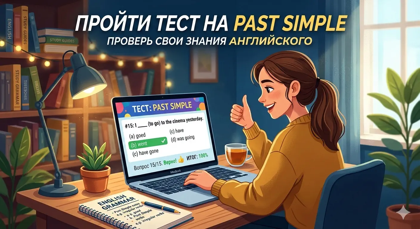 Past Simple: Твой тест-драйв в прошлое