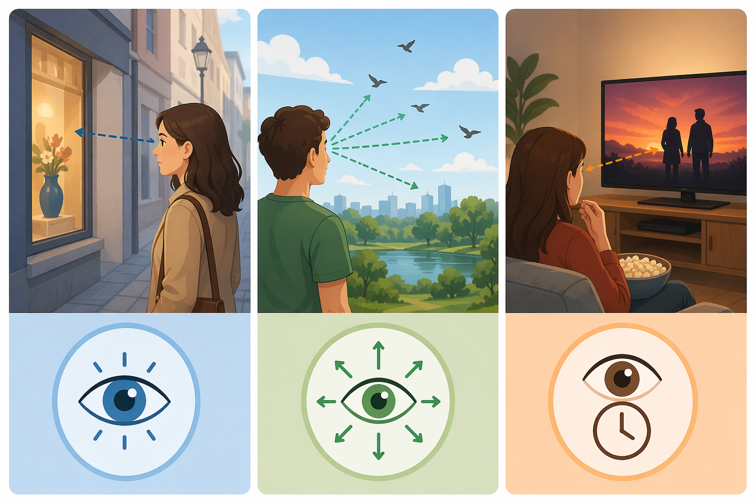 Разница между look, see и watch: понятное объяснение с примерами